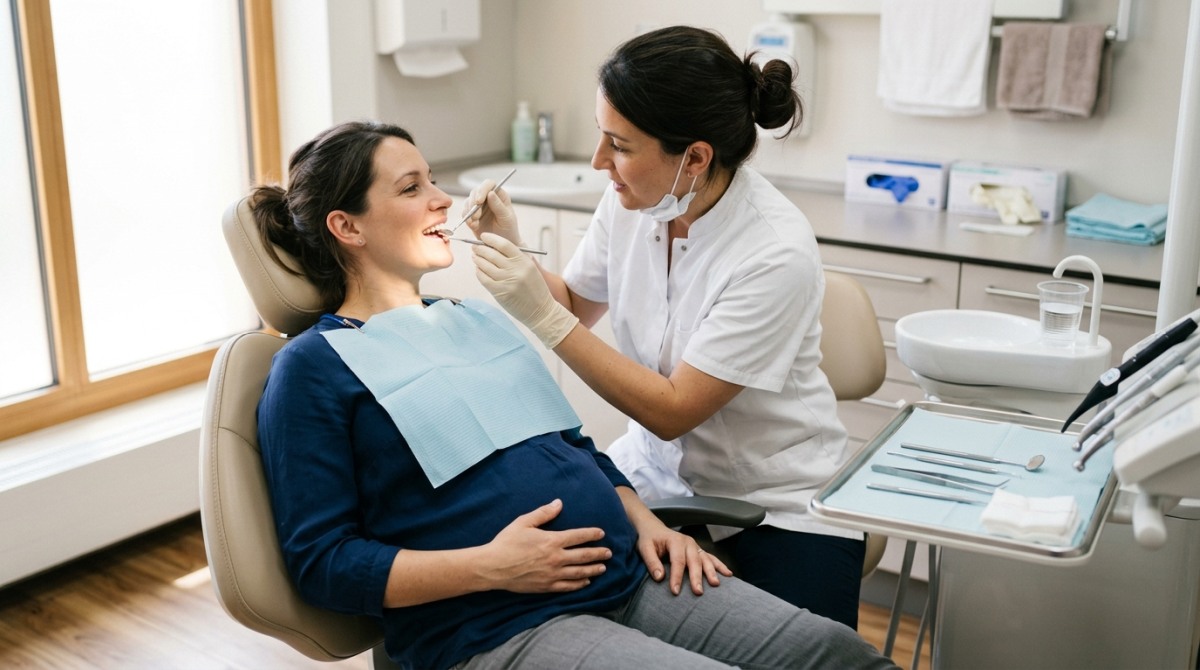 Dentysta w ciąży
